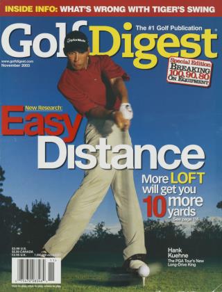 NOVEMBER 2003 | Golf Digest