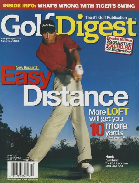 Issue: - November 2003 | Golf Digest