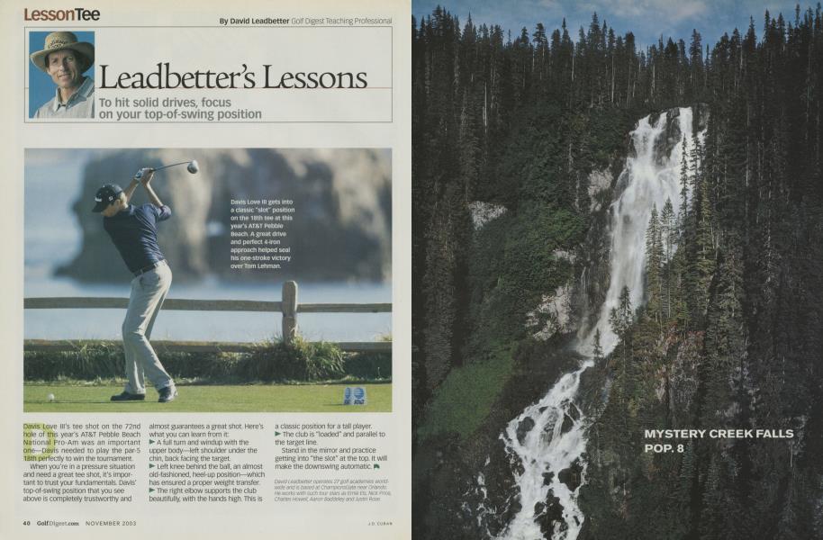Leadbetter's Lessons
