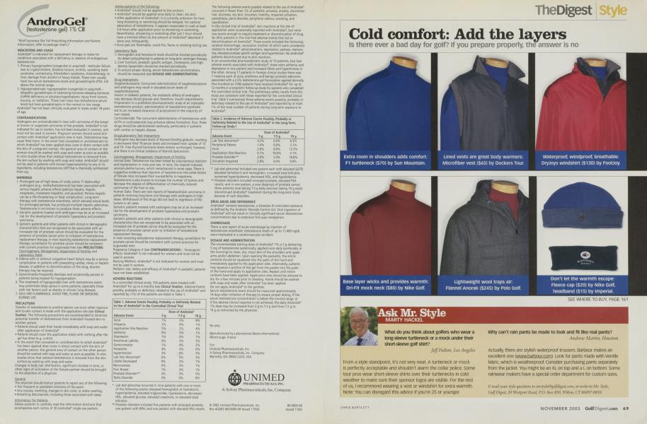 Cold comfort: Add the layers