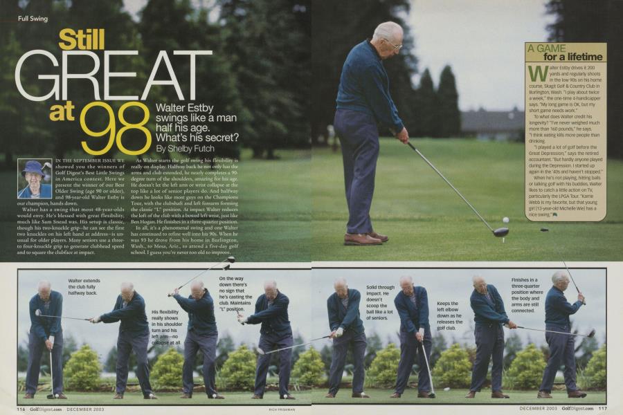 Still GREAT at 98