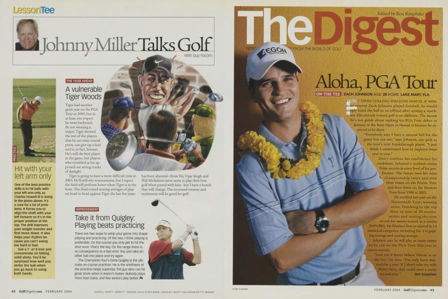 Johnny Miller Talks Golf