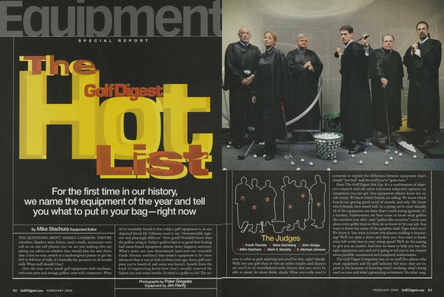 The Golf Digest Hot List