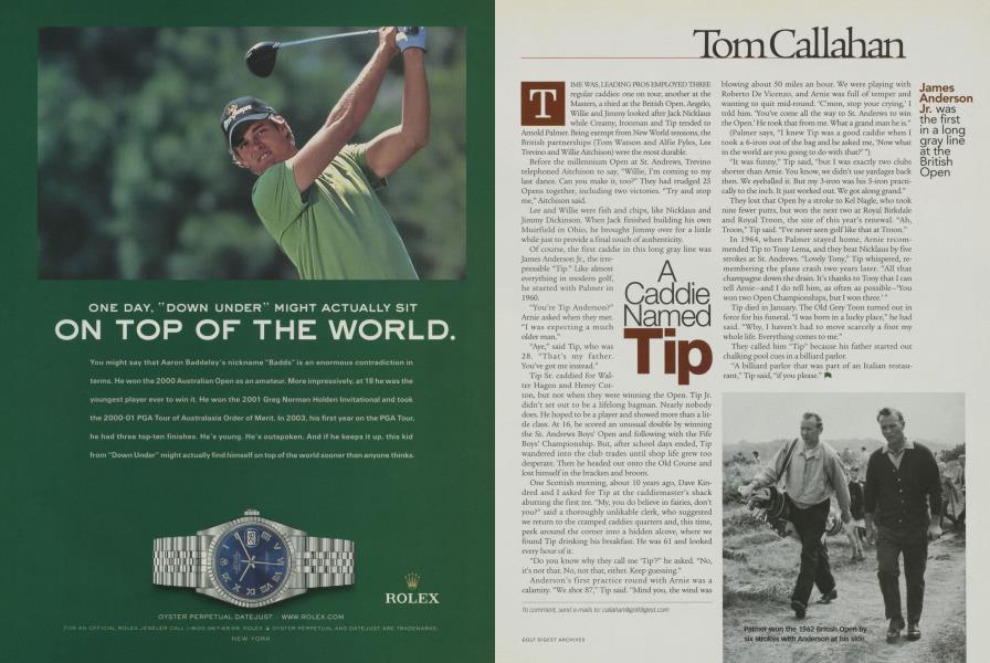 A Caddie Named Tip