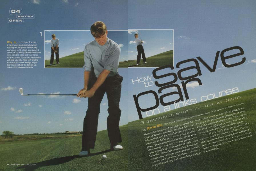 How to save par on a links course