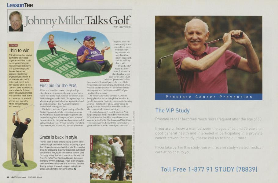 Johnny Miller Talks Golf