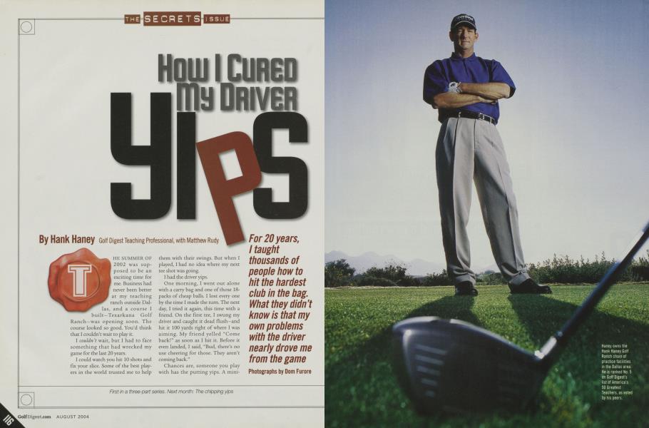 How I Cured my Driver yips