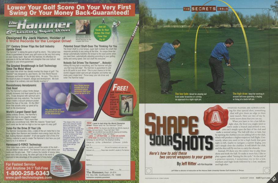 SHAPE YOUR SHOTS