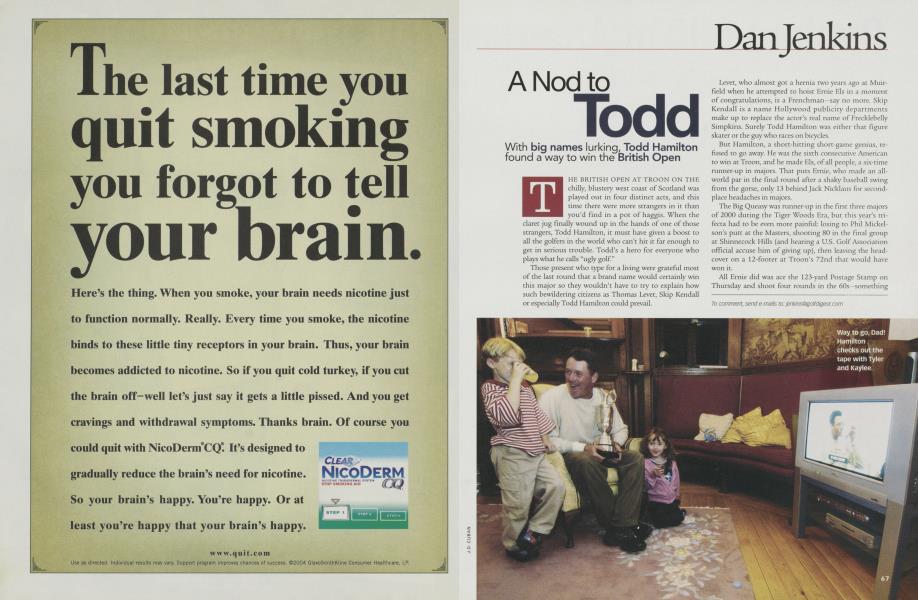A Nod to Todd