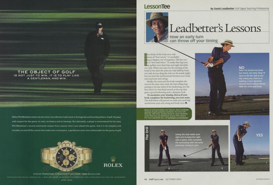 Leadbetter's Lessons