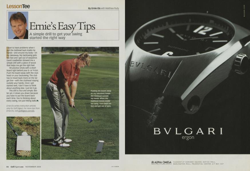 Ernie's Easy Tips