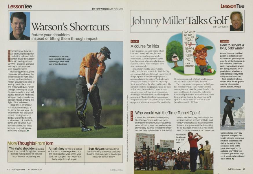 Johnny Miller Talks Golf