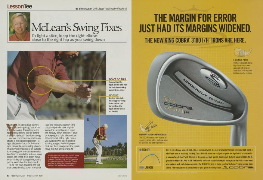 McLean's Swing Fixes