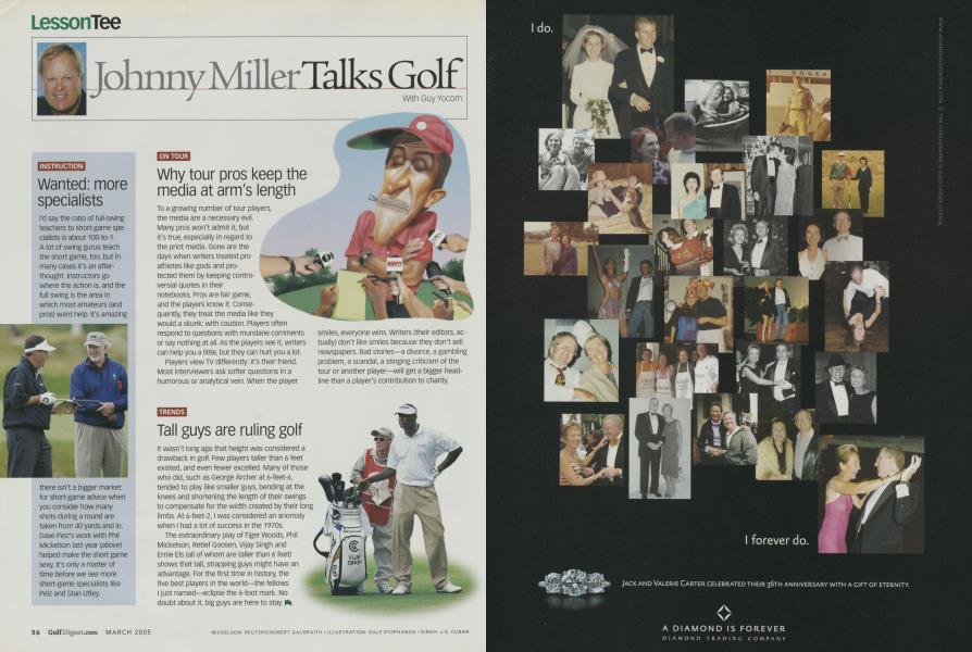 Johnny Miller Talks Golf