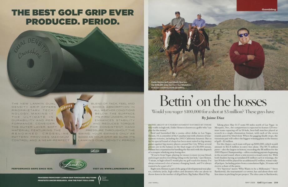 Bettin' on the hosses