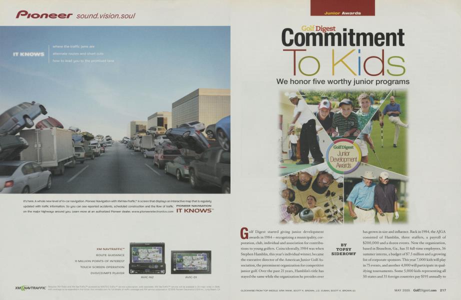 Golf Digest Commitment To Kids