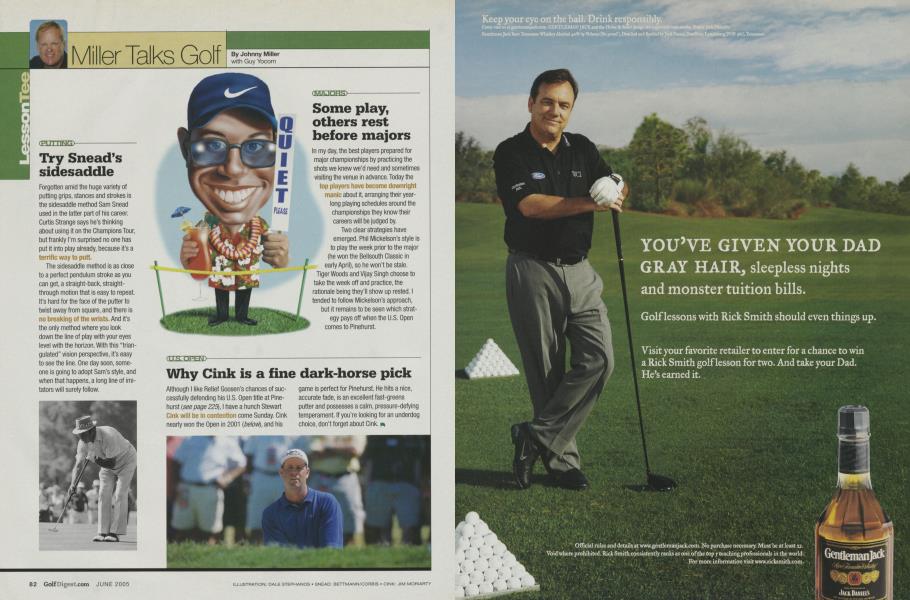 Miller Talks Golf