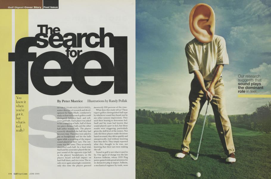 The search for feel