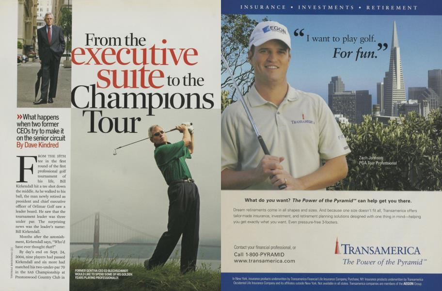From the executive suite to the Champions Tour