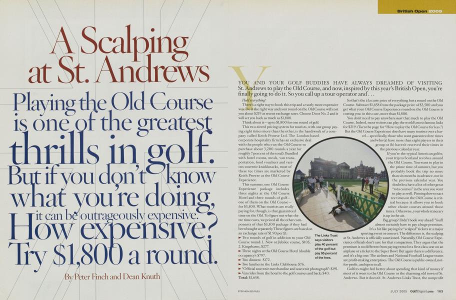 A Scalping at St.Andrews