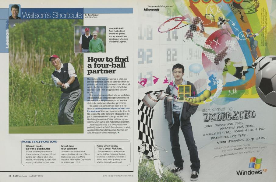 How to find a four-ball partner
