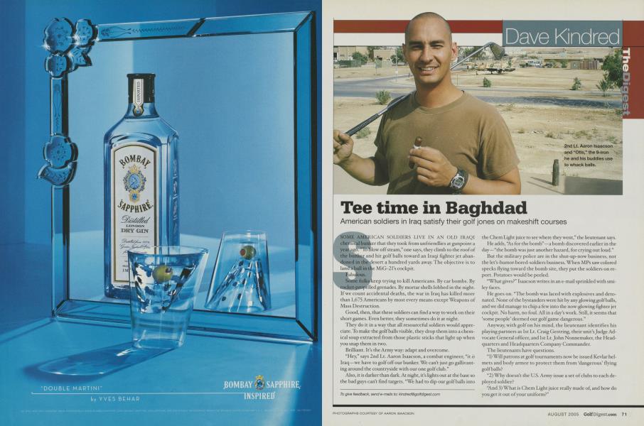 Tee time in Baghdad