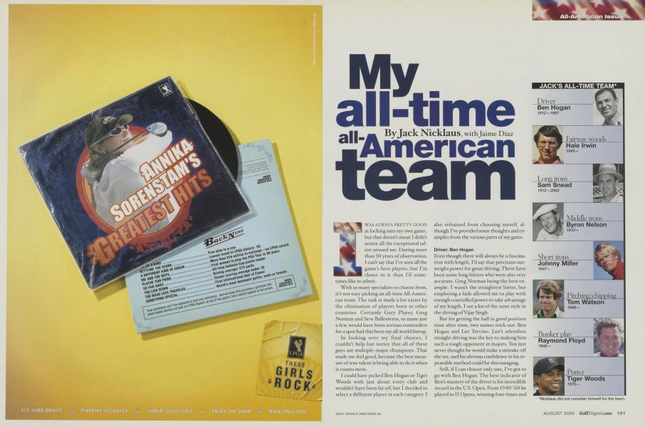 My all-time allAmerican team