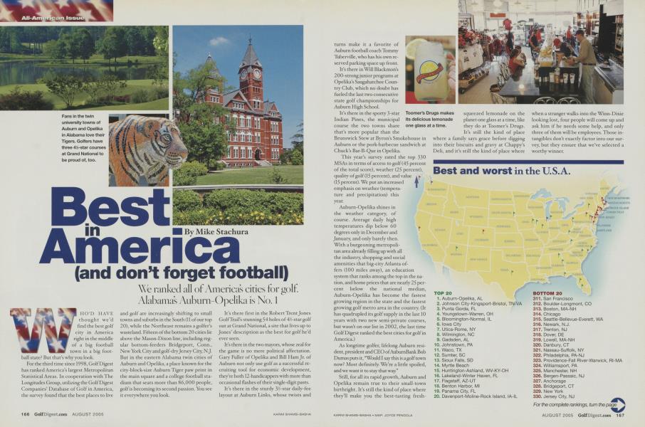 Best in America (and don’t forget football)