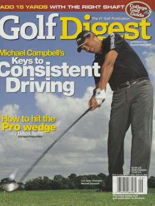 SEPTEMBER 2005 | Golf Digest