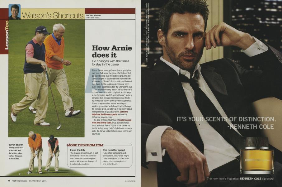 How Arnie does it