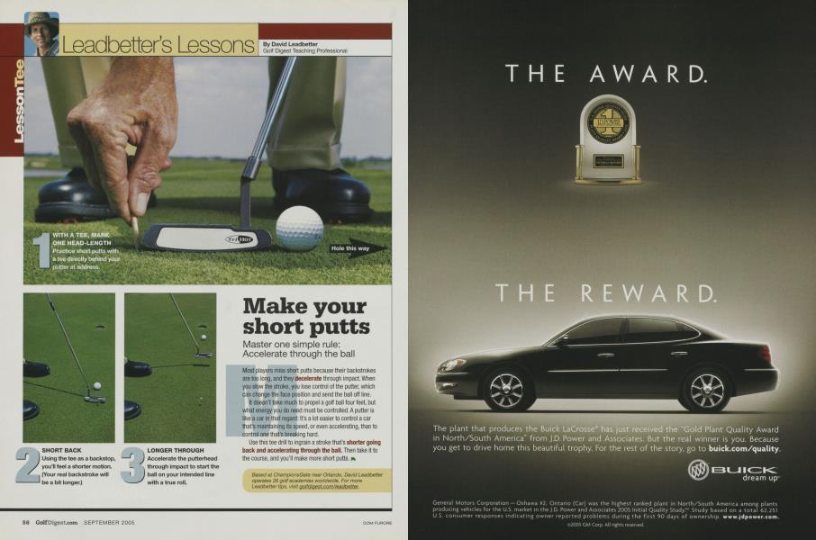 Make your short putts
