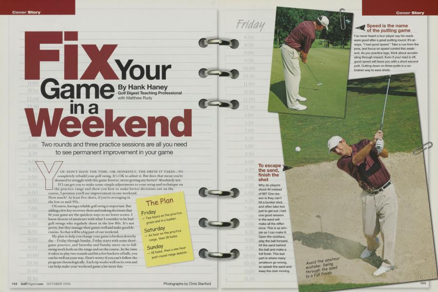 Fix Your Game in a Weekend