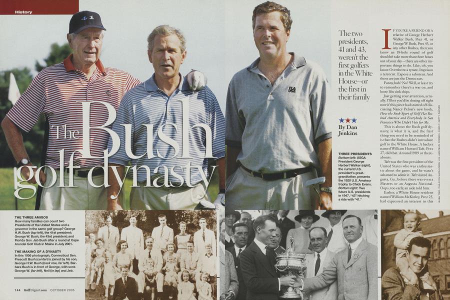 The Bush golf dynasty