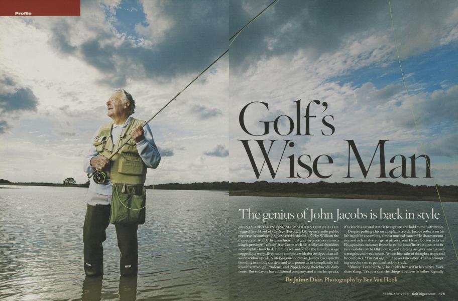 Golf's Wise Man