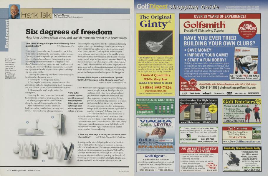 Six degrees of freedom