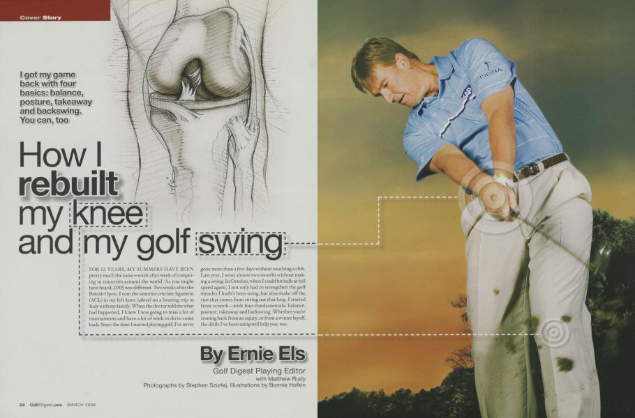 How I rebuilt my knee and my golf swing