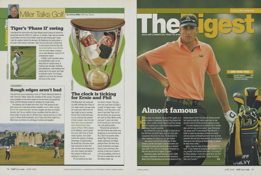 Miller Talks Golf
