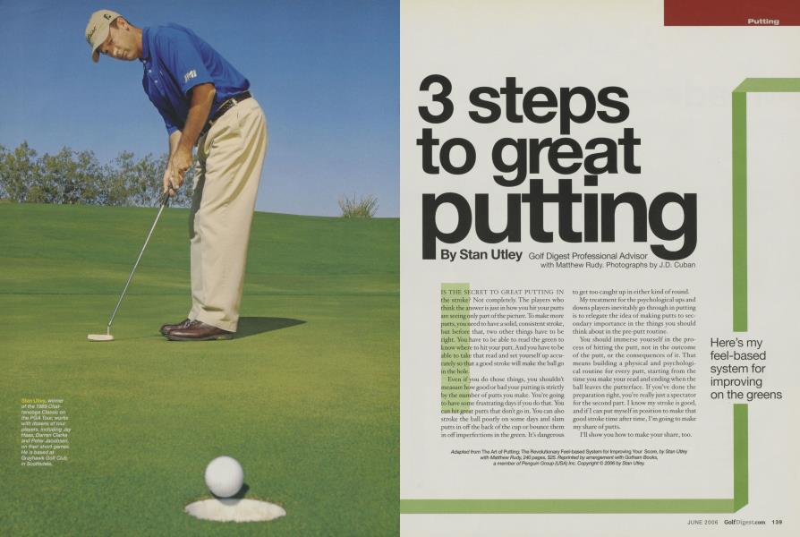 3 steps to great putting