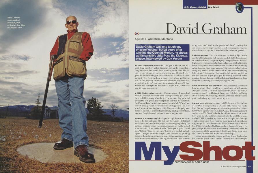 My Shot: David Graham
