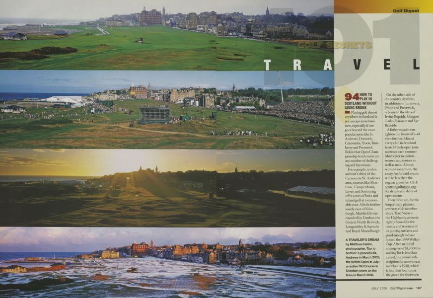 Golf Secrets 101: Travel