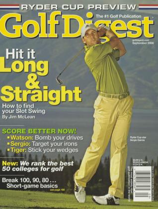 SEPTEMBER 2006 | Golf Digest
