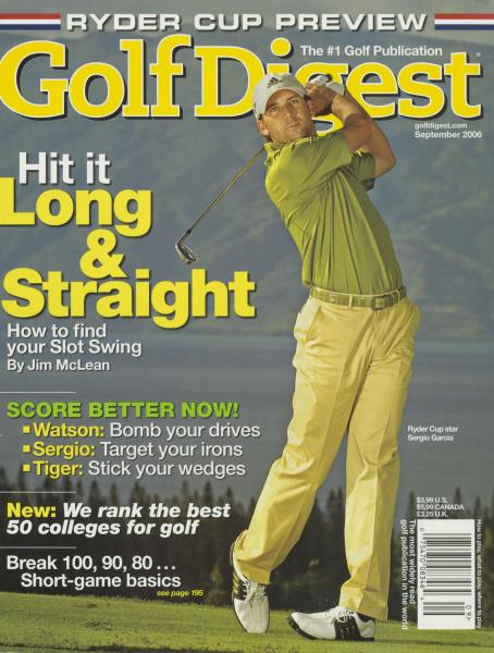 Issue: - September 2006 | Golf Digest