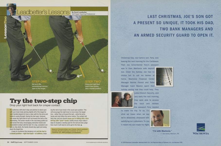 Try the two-step chip