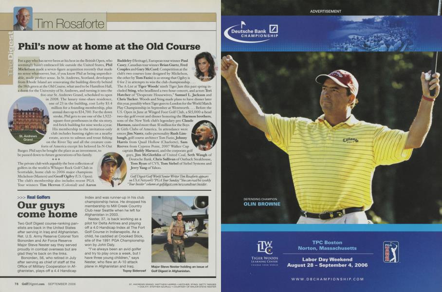 Phil’s now at home at the Old Course