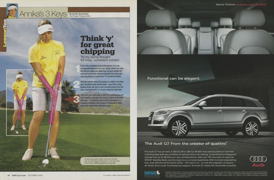 Think 'y' for great chipping