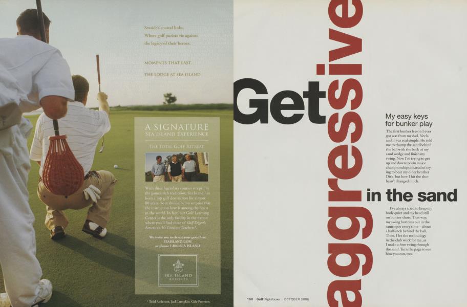 Get aggressive in the sand