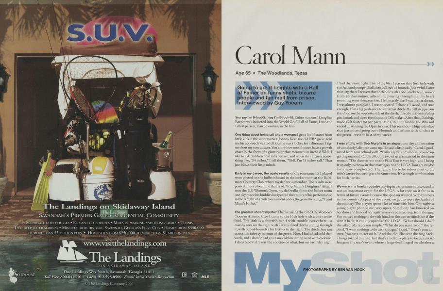 My Shot: Carol Mann