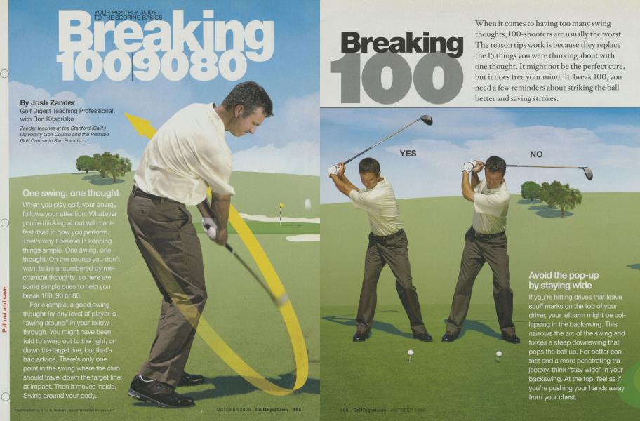 One swing, one thought
