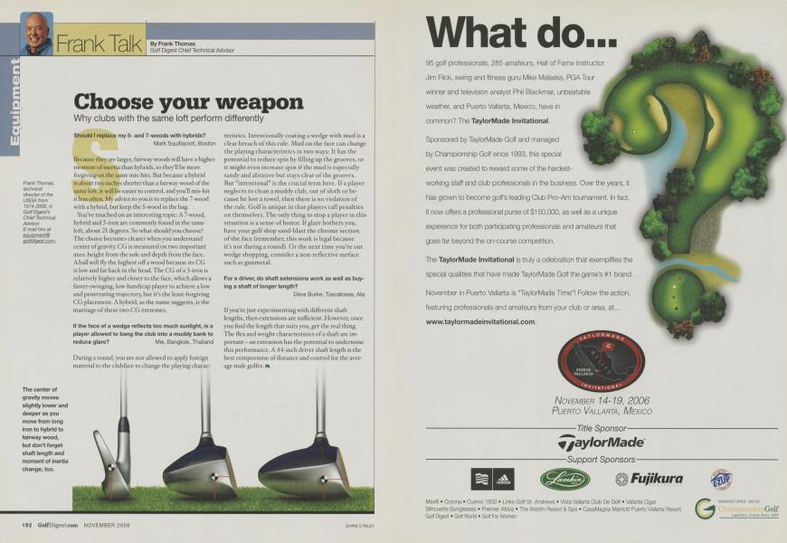 Choose your weapon