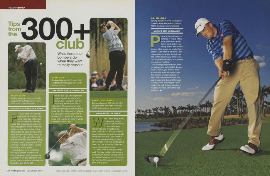 Tips from the 300+ club
